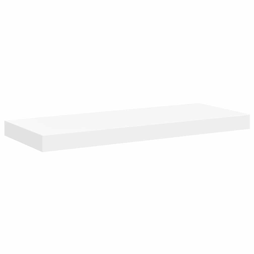 vidaXL Ράφι Τοίχου Άσπρο 60x23,5x3,8 εκ. MDF