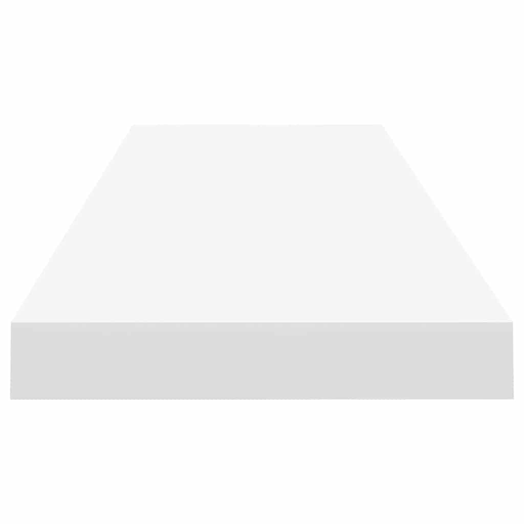 vidaXL Ράφια Τοίχου 4 τεμ. Άσπρα 90x23,5x3,8 εκ. MDF