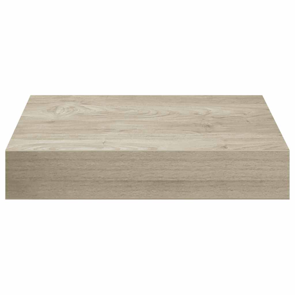 vidaXL Ράφι Τοίχου Χρώμα Δρυός 23x23,5x3,8 εκ. MDF