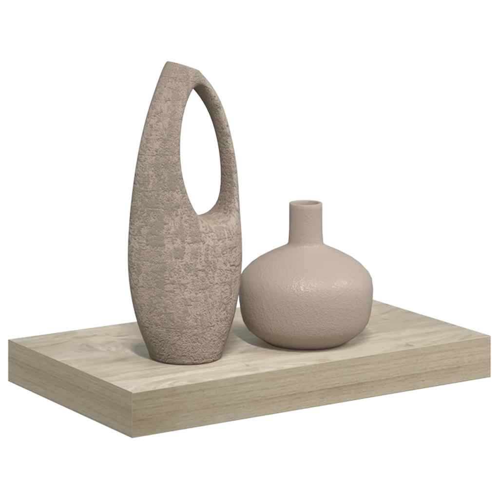 vidaXL Ράφι Τοίχου Χρώμα Δρυός 40x23,5x3,8 εκ. MDF