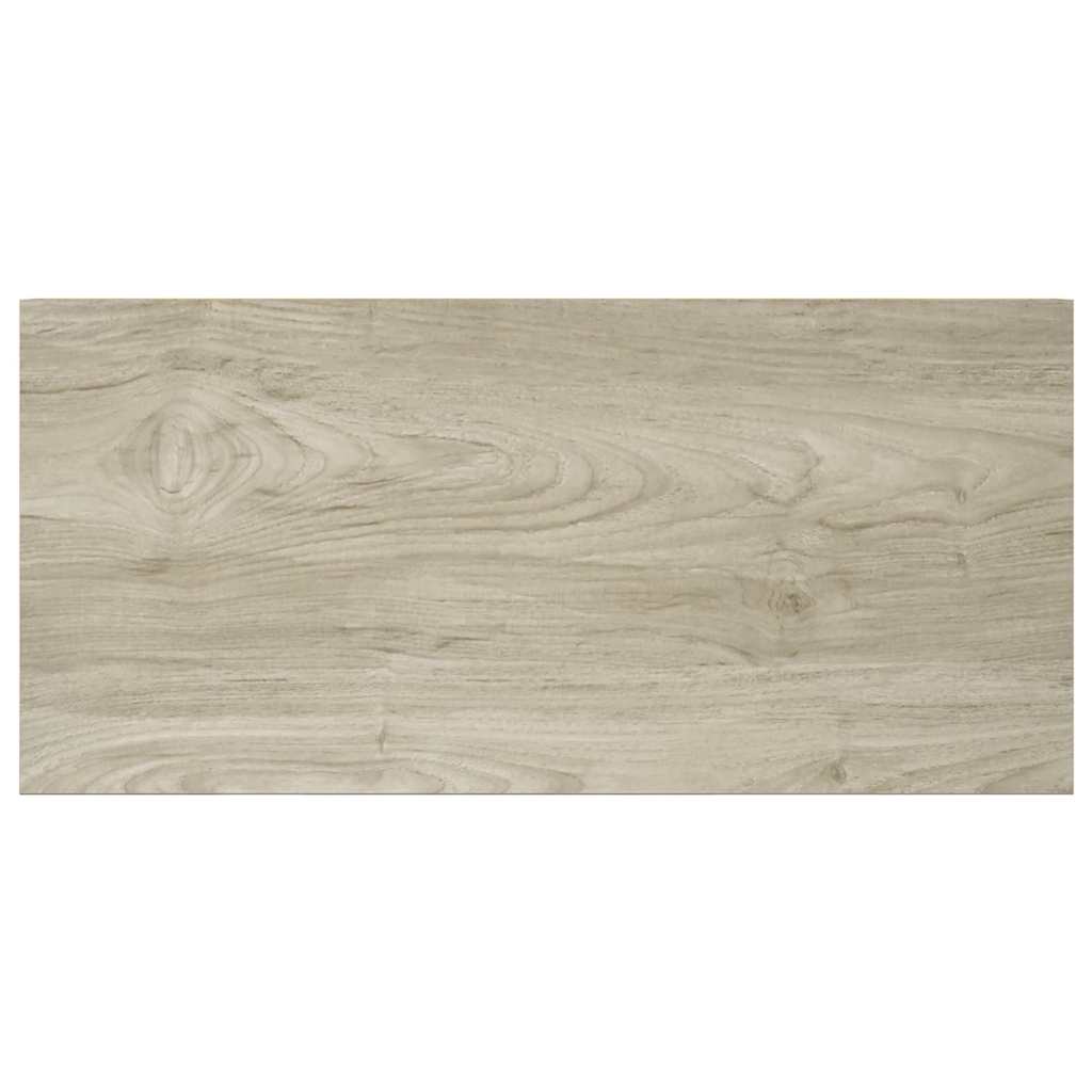 vidaXL Ράφια Τοίχου 2 τεμ. Χρώμα Δρυός 50x23,5x3,8 εκ. MDF