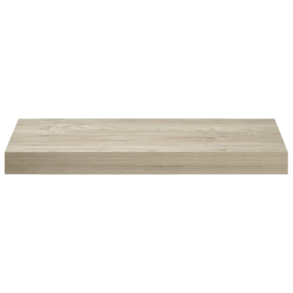 vidaXL Ράφια Τοίχου 4 τεμ. Χρώμα Δρυός 50x23x3,8 εκ. MDF