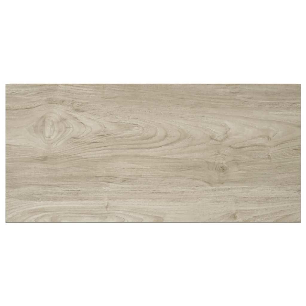 vidaXL Ράφια Τοίχου 4 τεμ. Χρώμα Δρυός 50x23x3,8 εκ. MDF