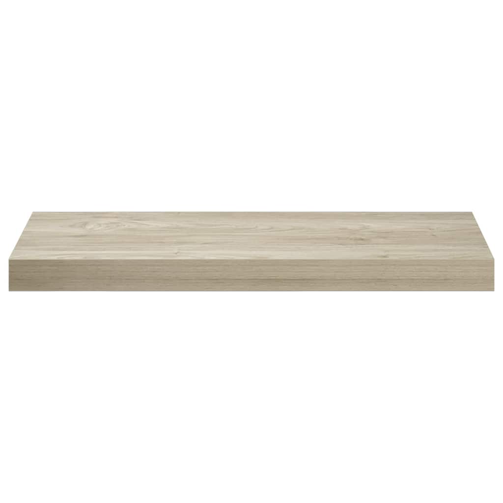 vidaXL Ράφι Τοίχου Χρώμα Δρυός 60x23,5x3,8 εκ. MDF