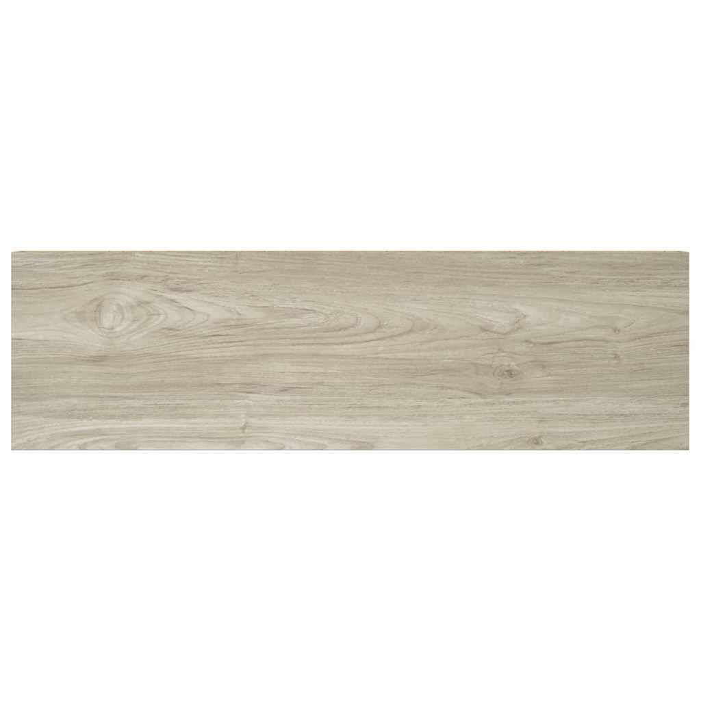 vidaXL Ράφια Τοίχου 2 τεμ. Χρώμα Δρυός 80x23,5x3,8 εκ. MDF