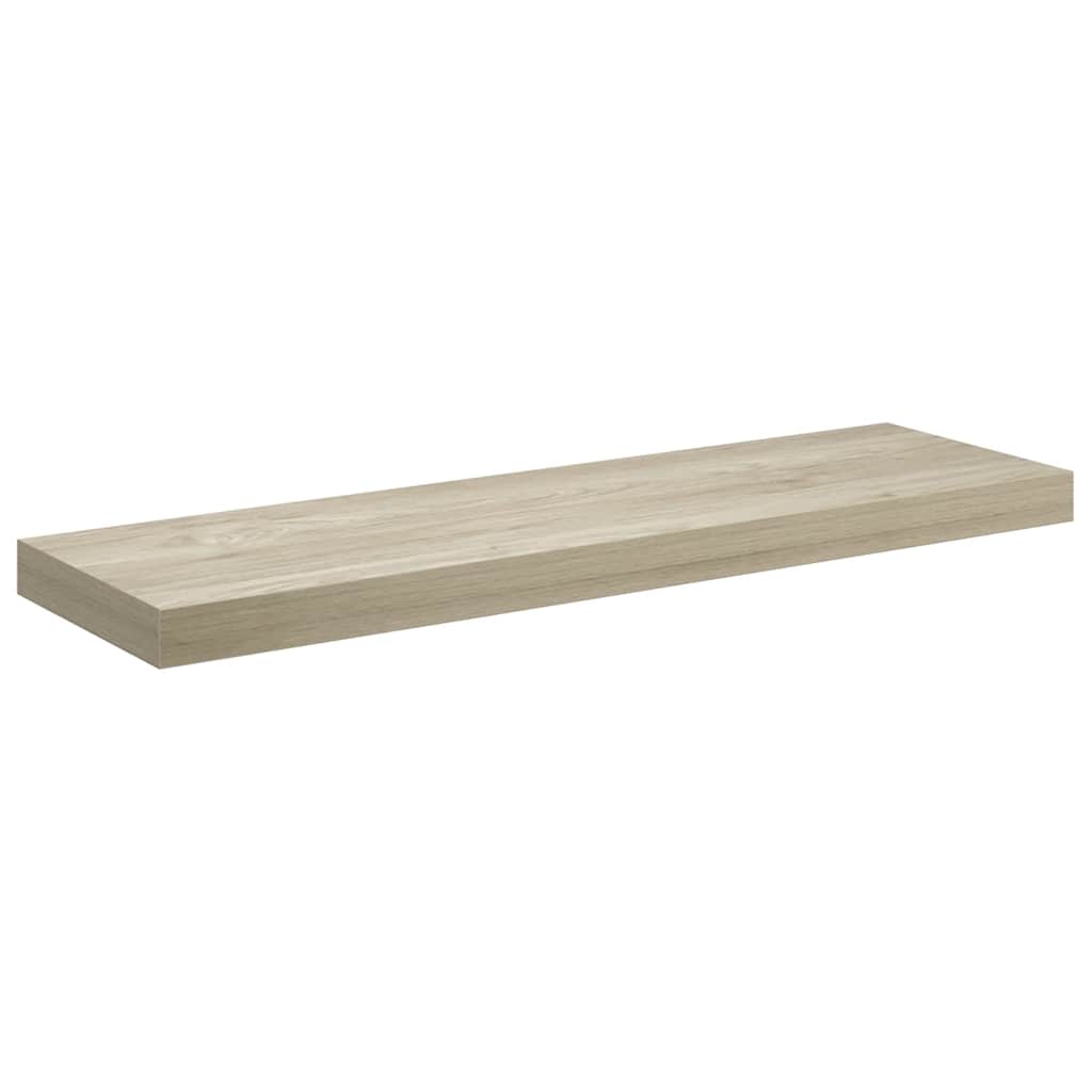 vidaXL Ράφια Τοίχου 4 τεμ. Χρώμα Δρυός 80 x 23,5 x 3,8 εκ. MDF