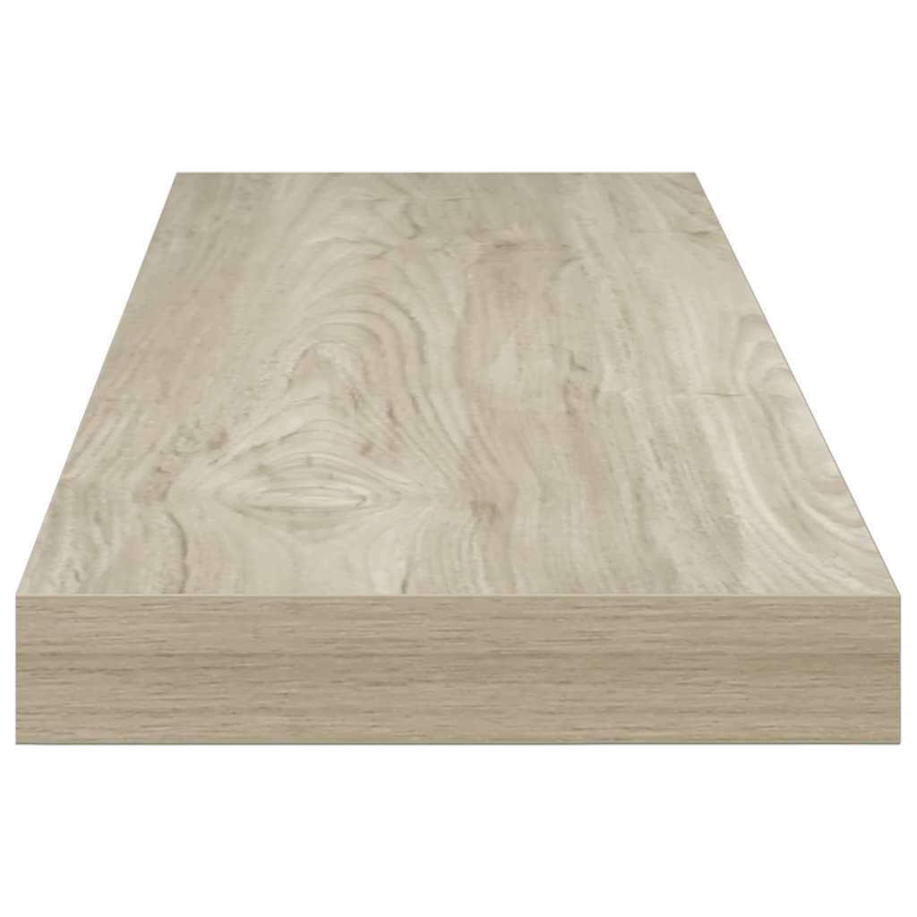 vidaXL Ράφια Τοίχου 4 τεμ. Χρώμα Δρυός 80 x 23,5 x 3,8 εκ. MDF