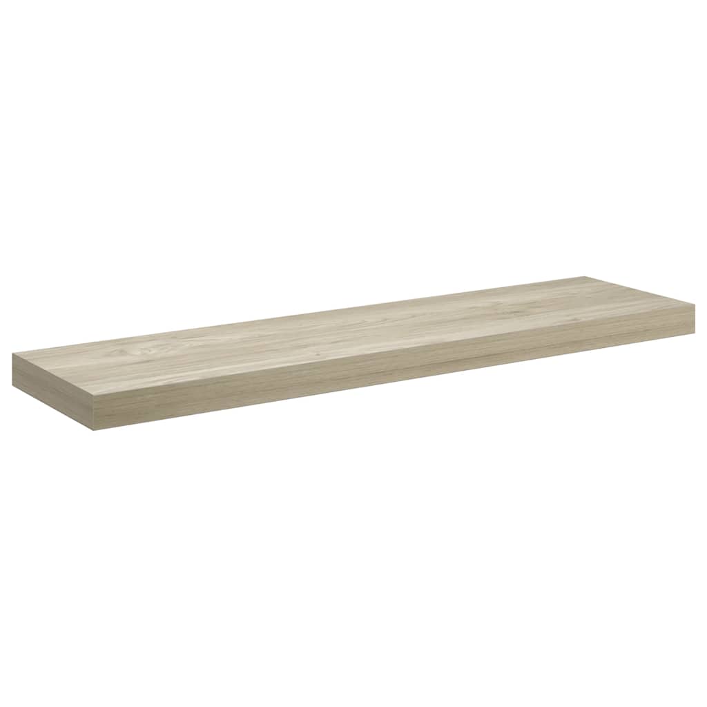 vidaXL Ράφια Τοίχου 4 τεμ. Χρώμα Δρυός 90x23,5x3,8 εκ. MDF