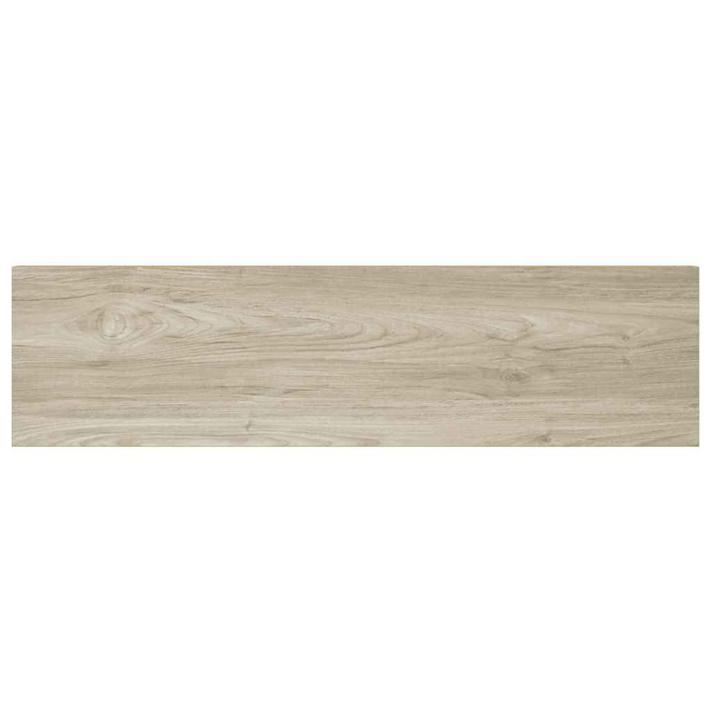 vidaXL Ράφια Τοίχου 4 τεμ. Χρώμα Δρυός 90x23,5x3,8 εκ. MDF