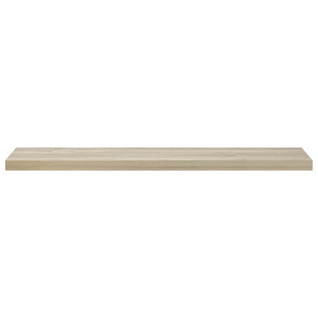 vidaXL Ράφια Τοίχου 4 τεμ. Χρώμα Δρυός 120 x 23,5 x 3,8 εκ. MDF