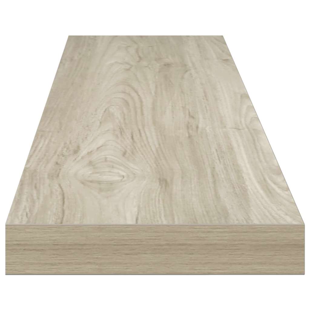 vidaXL Ράφια Τοίχου 4 τεμ. Χρώμα Δρυός 120 x 23,5 x 3,8 εκ. MDF