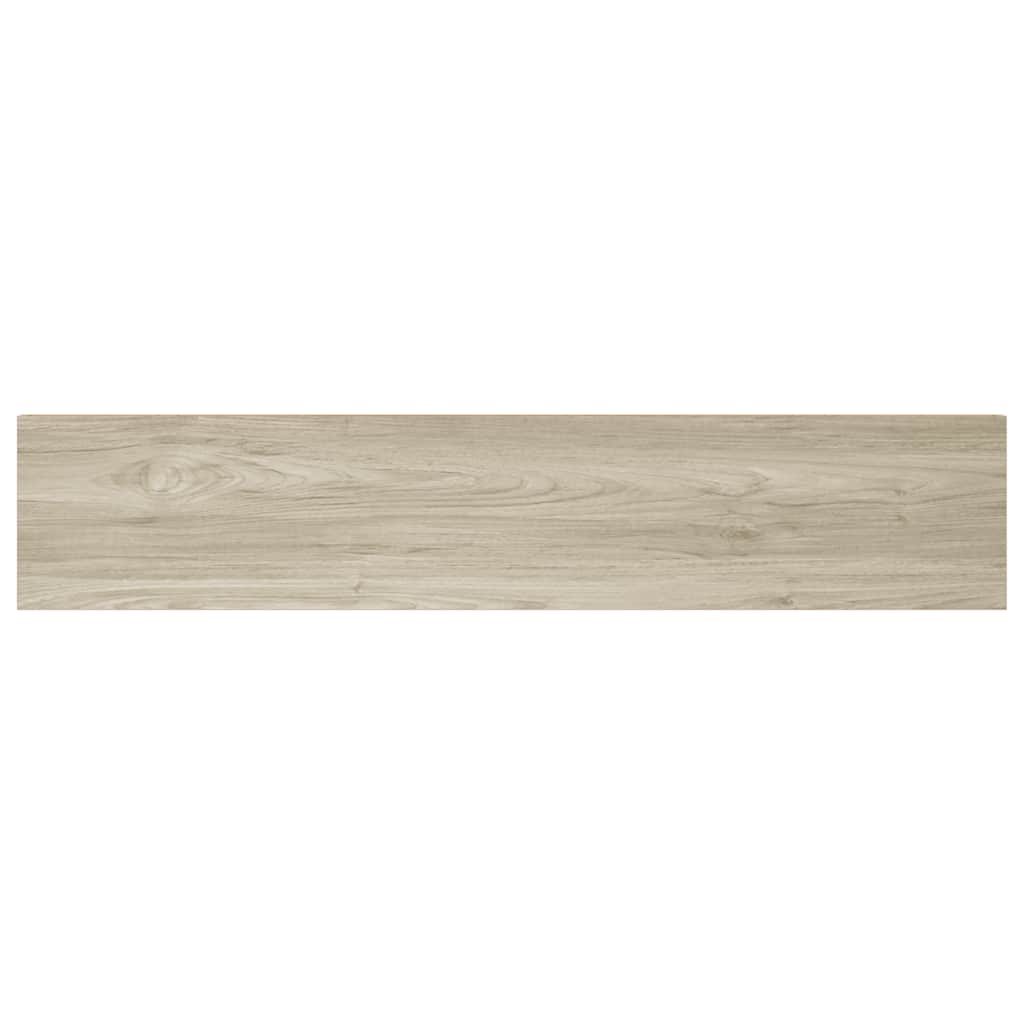 vidaXL Ράφια Τοίχου 4 τεμ. Χρώμα Δρυός 120 x 23,5 x 3,8 εκ. MDF