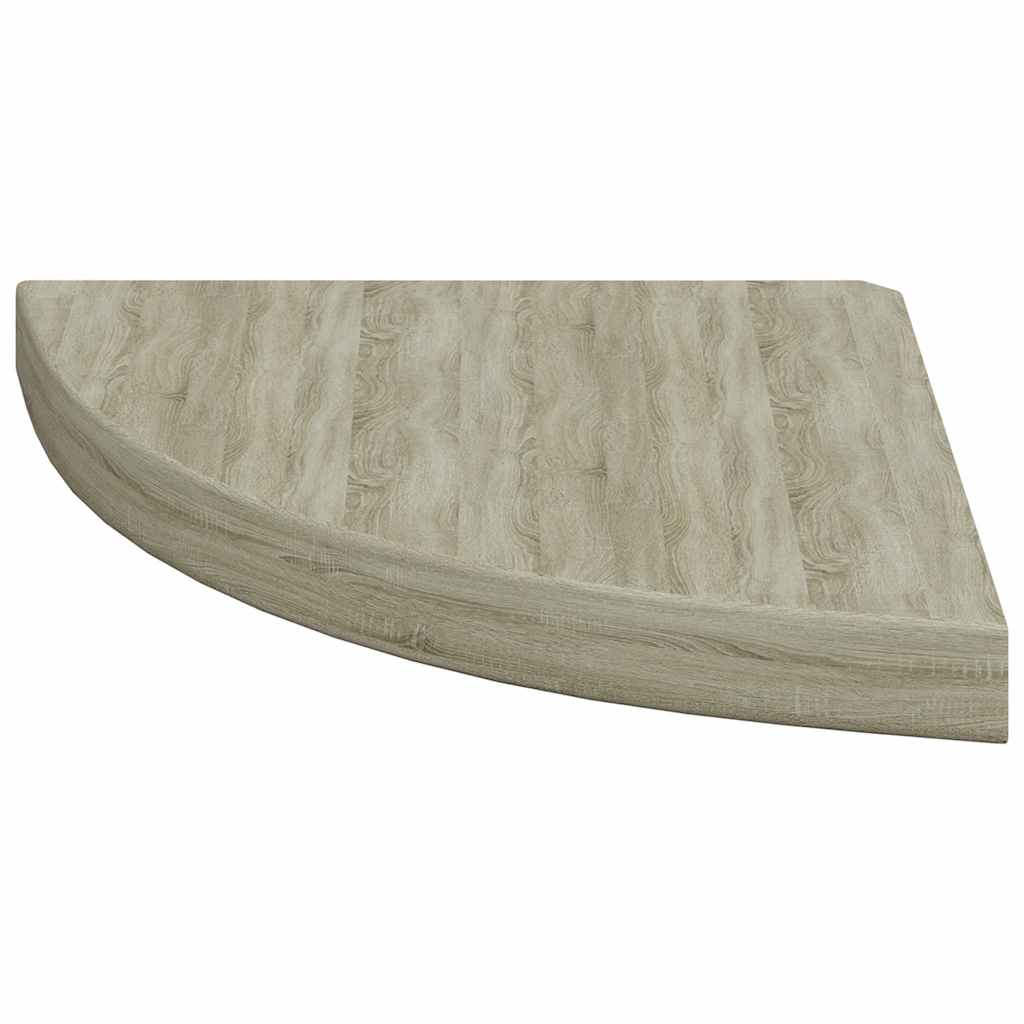 vidaXL Ράφια Τοίχου 2 τεμ. Χρώμα Δρυός 35x35x3,8 εκ. από MDF