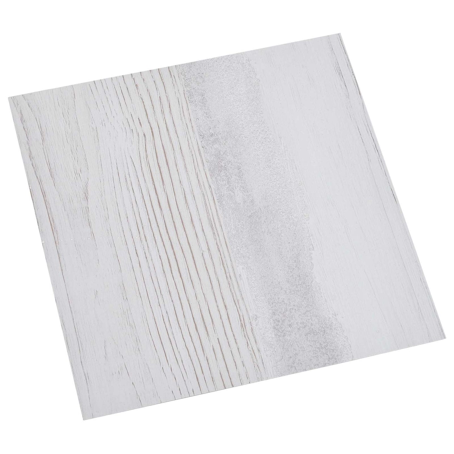 vidaXL Πλάκες Δαπέδου 5,11 τ.μ. 55 pcs PVC Λευκό και Ανοιχτό Γκρι