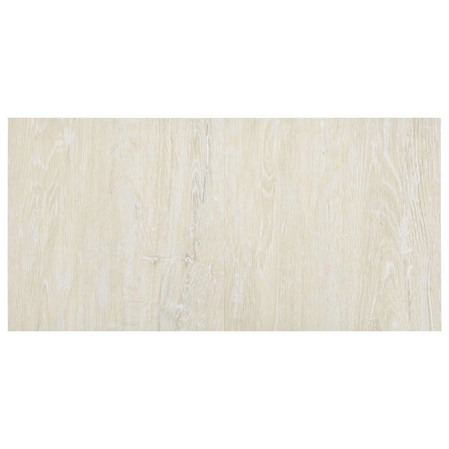 vidaXL Πλάκες Δαπέδου 5,11 τ.μ. 55 pcs PVC Λευκό κρεμ