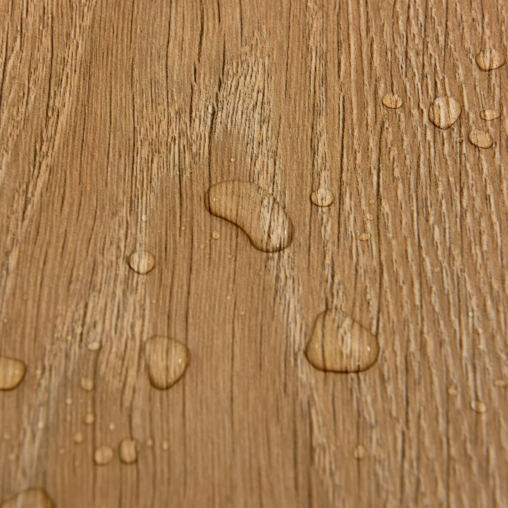 vidaXL Δάπεδο Αυτοκόλλητο Καφέ 55 τεμ. 5,11 μ² από PVC