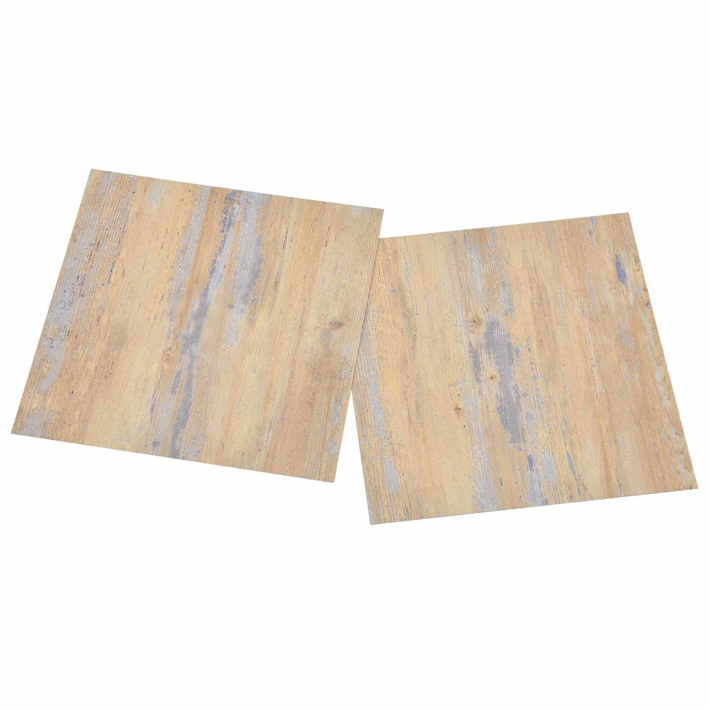 vidaXL Πλάκες Δαπέδου 5,11 τ.μ. 55 pcs PVC Καφέ και Γκρίζο