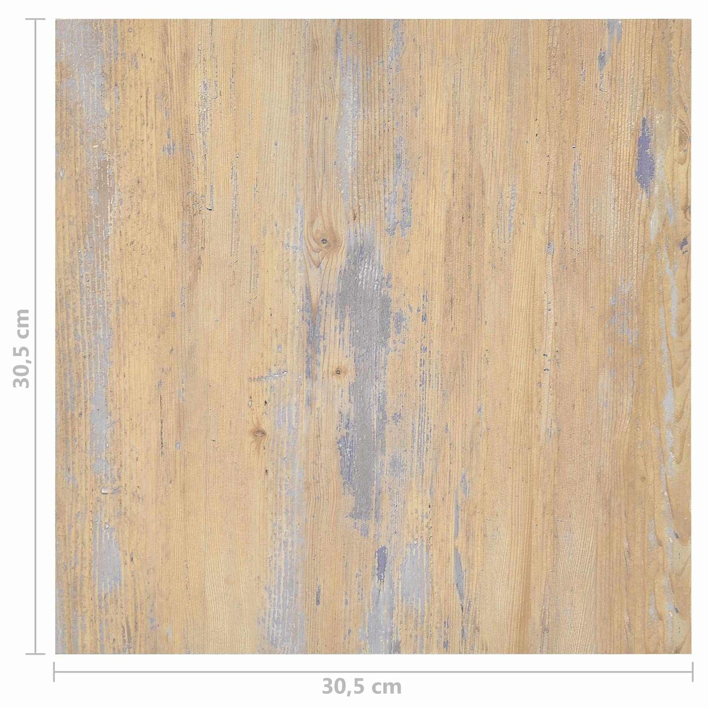 vidaXL Πλάκες Δαπέδου 5,11 τ.μ. 55 pcs PVC Καφέ και Γκρίζο