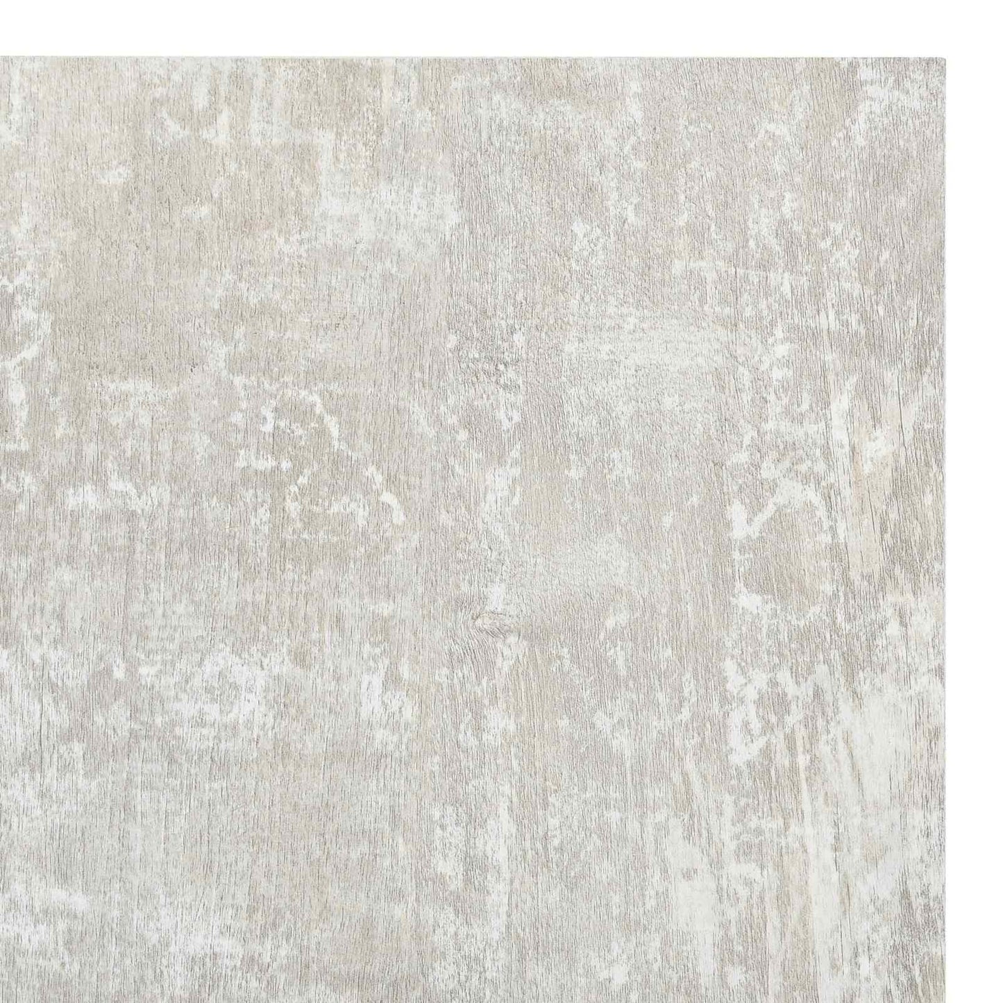 vidaXL Πλάκες Δαπέδου 5,11 τ.μ. 55 pcs PVC Λευκό και Ξύλο