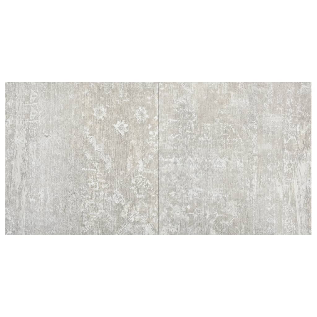 vidaXL Δάπεδο Αυτοκόλλητο Ανοιχτό Γκρι 55 τεμ. 5,11 μ² από PVC