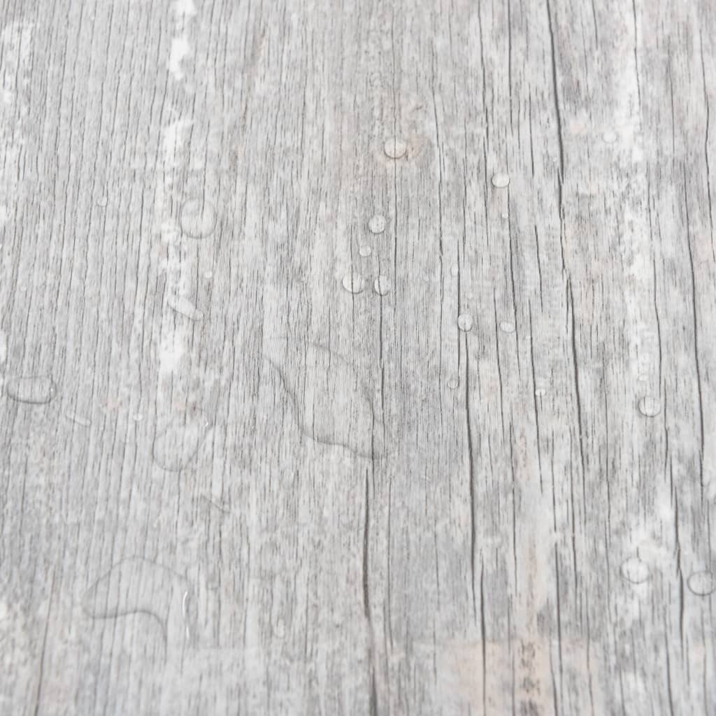 vidaXL Δάπεδο Αυτοκόλλητο Γκρι 55 τεμ. 5,11 μ² από PVC