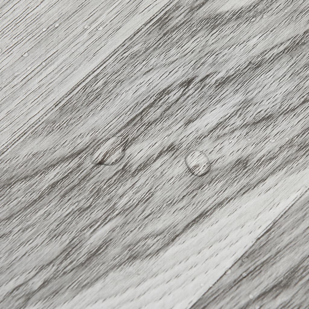 vidaXL Δάπεδο Αυτοκόλλητο Ριγέ Γκρι 55 τεμ. 5,11 μ² από PVC