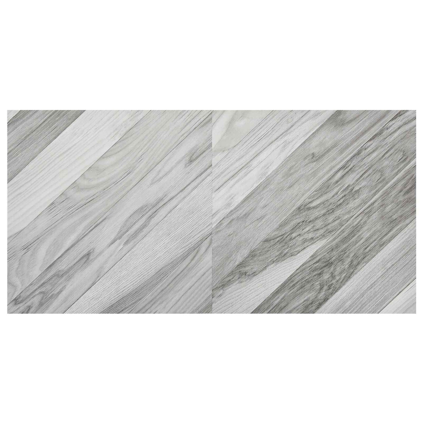 vidaXL Πλάκες Δαπέδου 55 pcs Γκρι 5,11 τ.μ. PVC