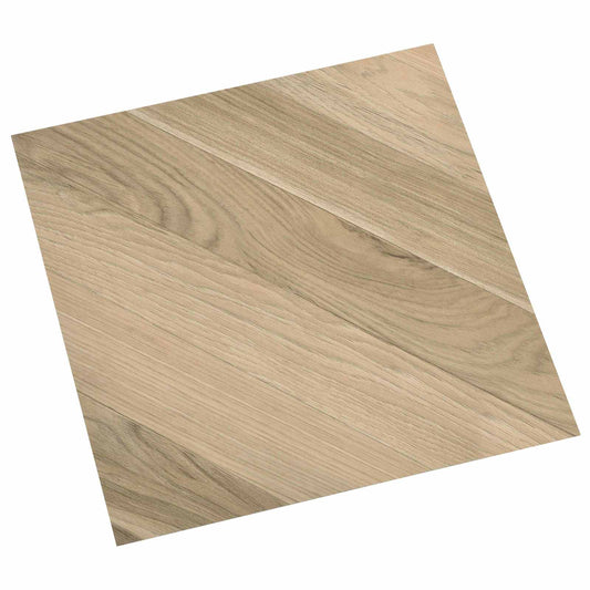 vidaXL Πλάκες Δαπέδου 55 pcs Καφέ 5,11 τ.μ. PVC
