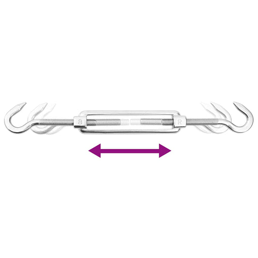 vidaXL Σετ Τοποθέτησης Πανιού Σκίασης 9 Τεμαχίων από Ανοξείδωτο Ατσάλι