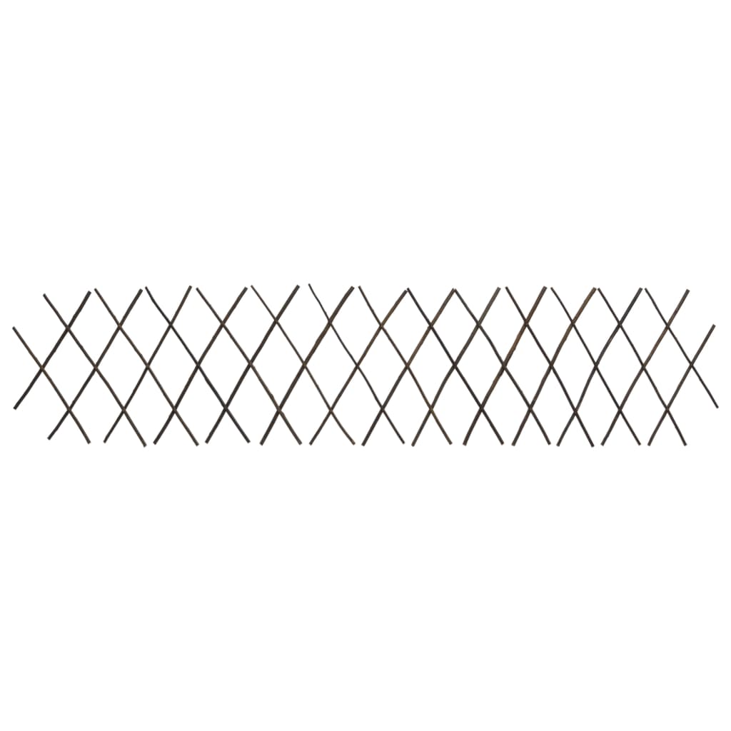 vidaXL Καφασωτό Φράχτης 5 τεμ. 180 x 30 εκ. από Ιτιά