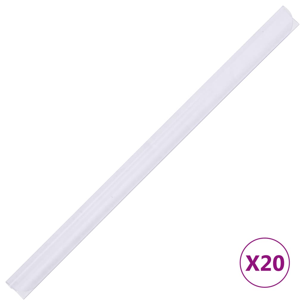 vidaXL Περίφραξη Προστατευτική Καφέ 35 x 0,19 μ. από PVC