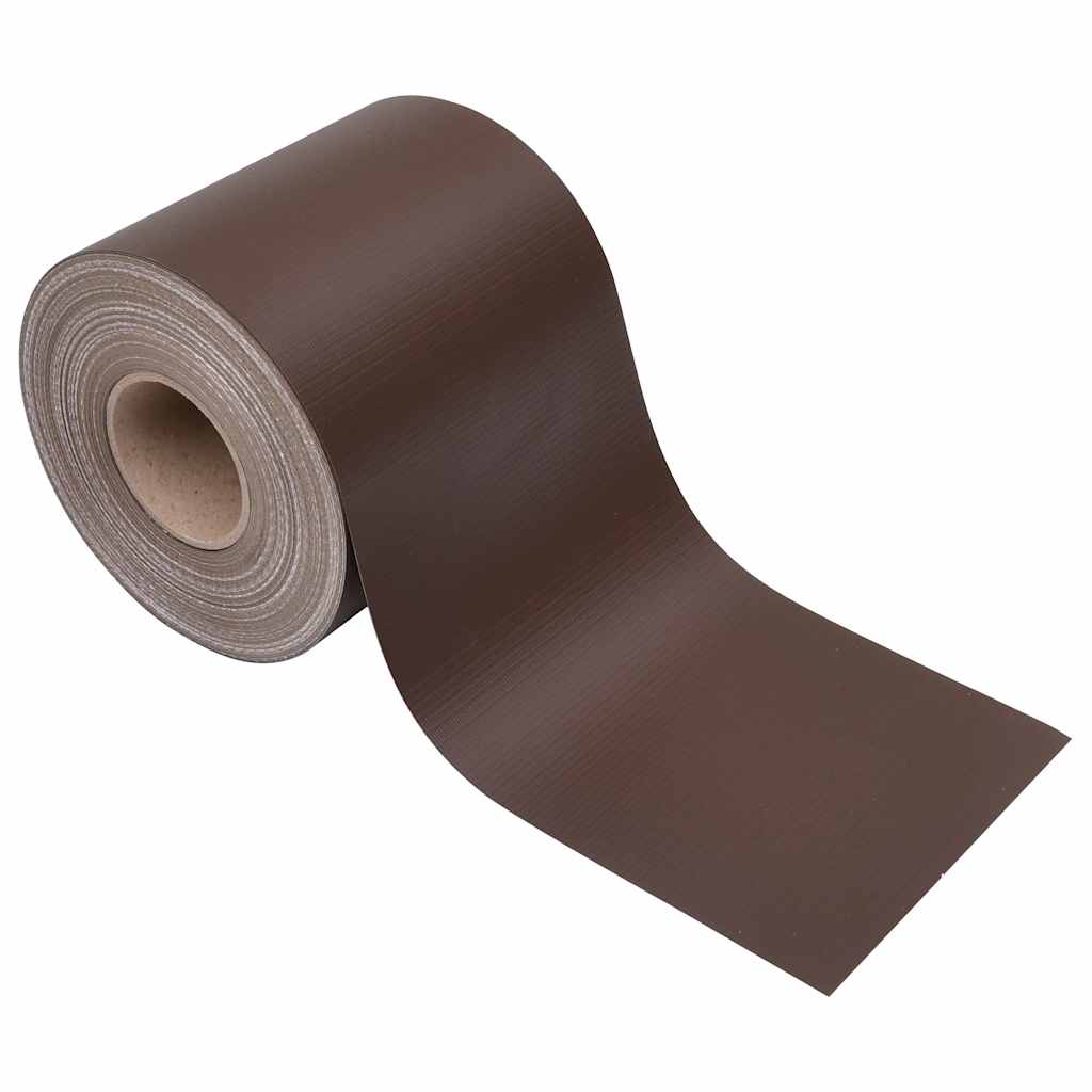vidaXL Περίφραξη Προστατευτική Καφέ 70 x 0,19 μ. από PVC