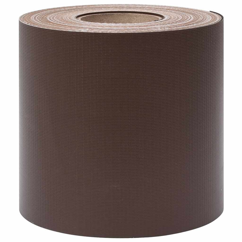 vidaXL Περίφραξη Προστατευτική Καφέ 70 x 0,19 μ. από PVC