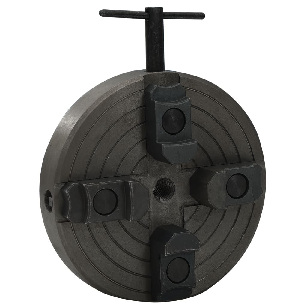 vidaXL Τσοκ Ξυλότορνου 4 Σιαγόνων με Σύνδεσμο M18 150x63 χιλ. Ατσάλινο