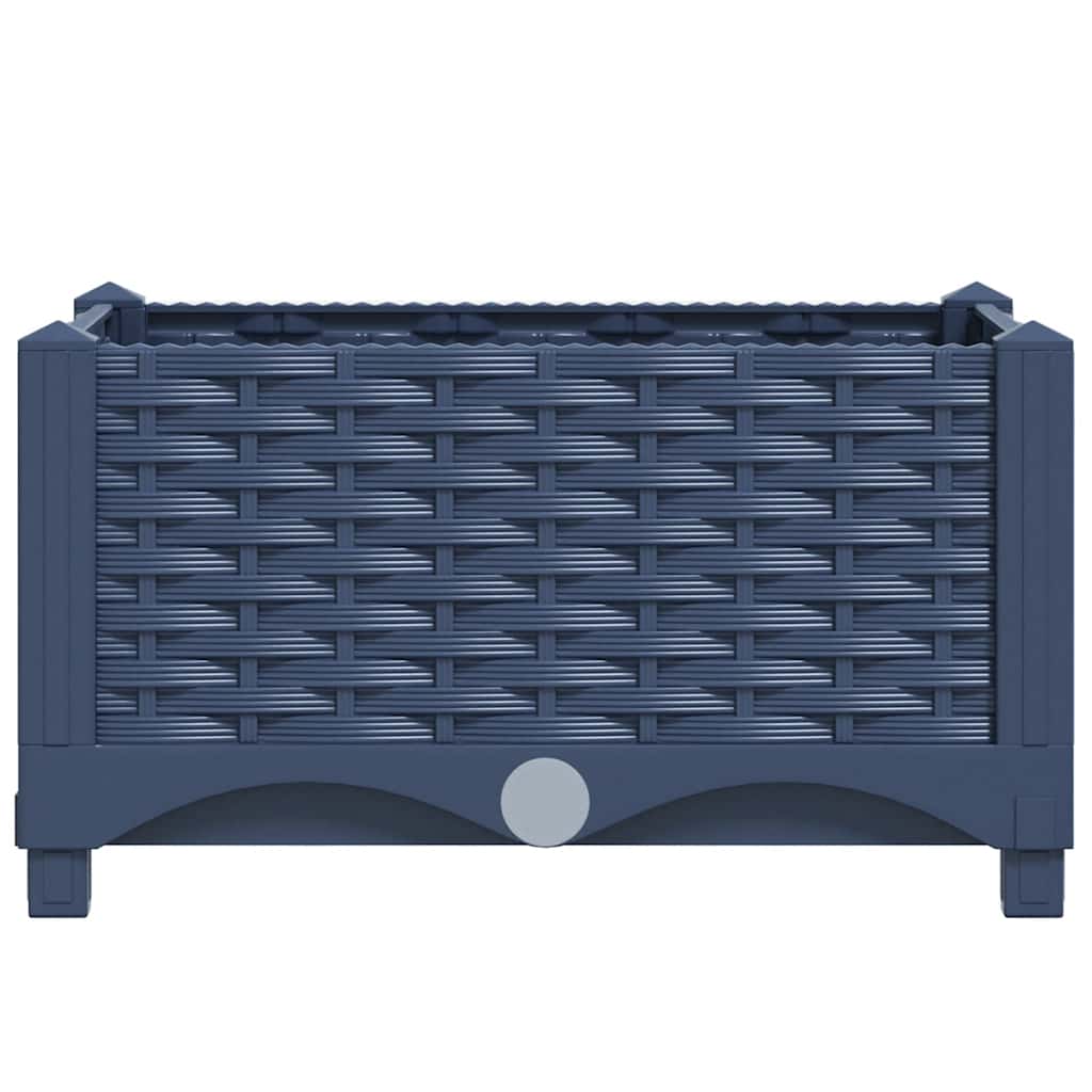 vidaXL Ζαρντινιέρα 80 x 40 x 23 εκ. από Πολυπροπυλένιο