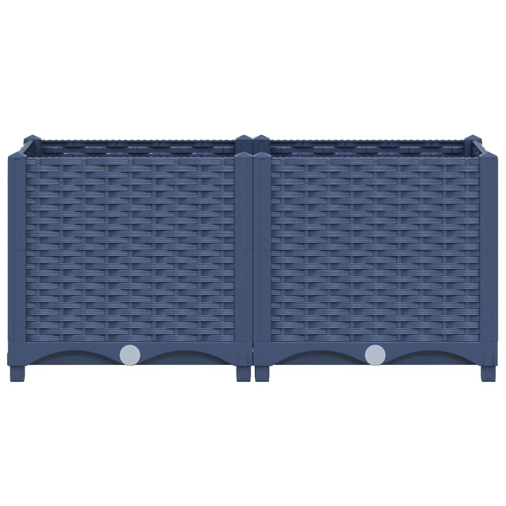 vidaXL Ζαρντινιέρα 80 x 40 x 38 εκ. από Πολυπροπυλένιο