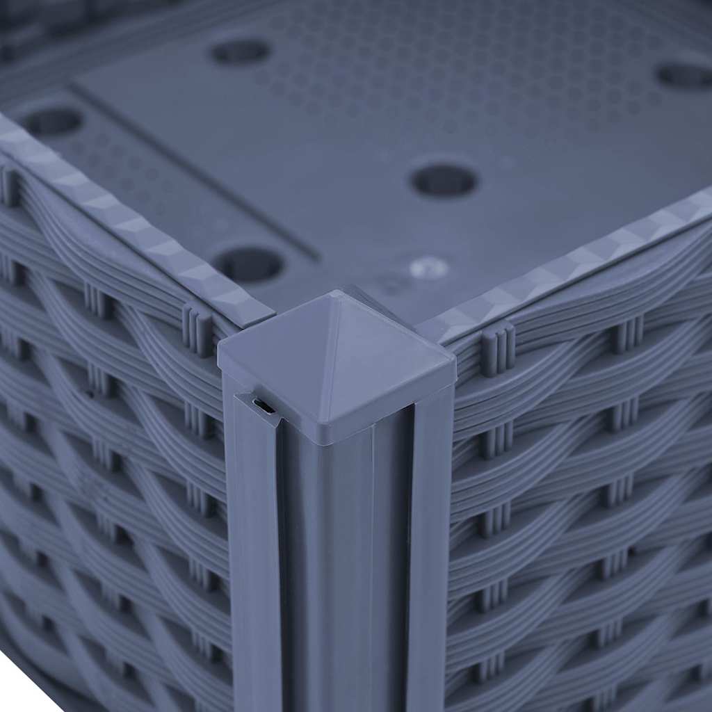 vidaXL Ζαρντινιέρα 80 x 40 x 38 εκ. από Πολυπροπυλένιο