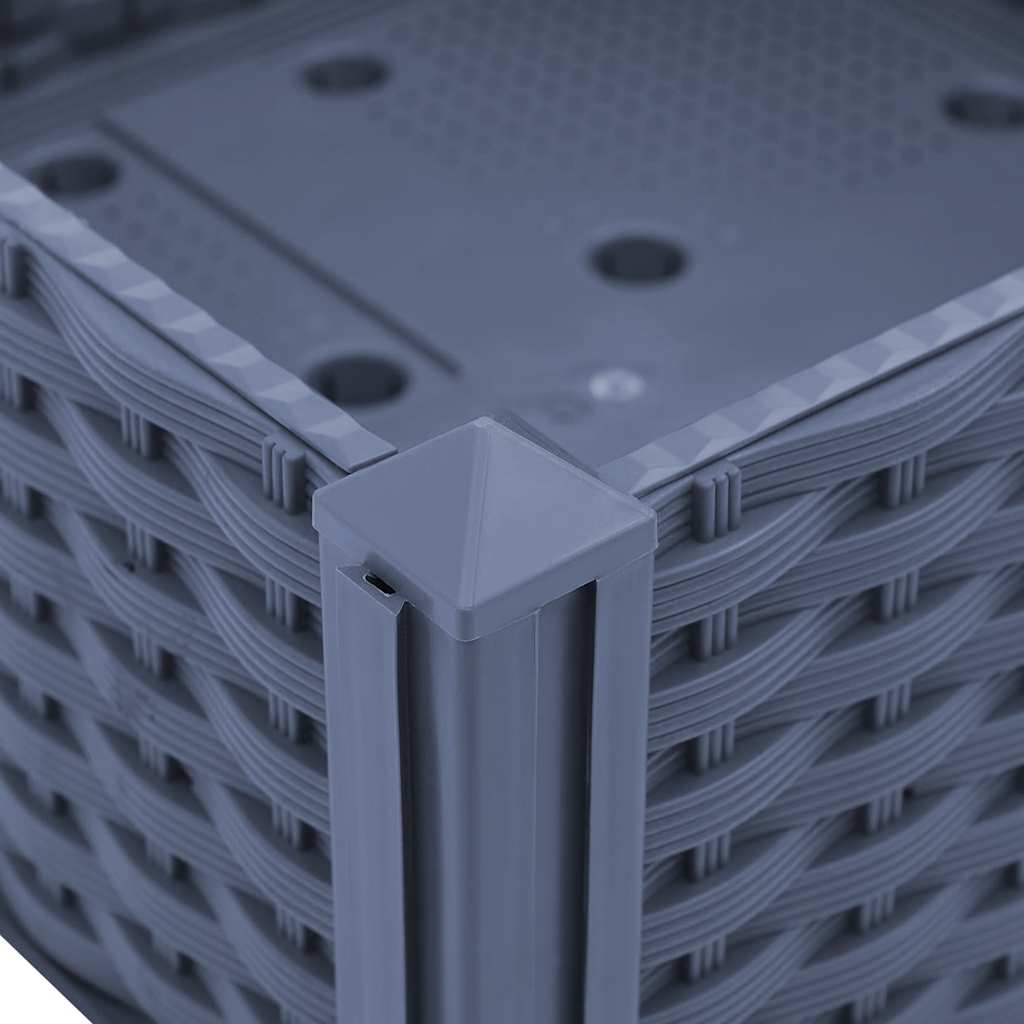 vidaXL Ζαρντινιέρα 120 x 40 x 38 εκ. από Πολυπροπυλένιο