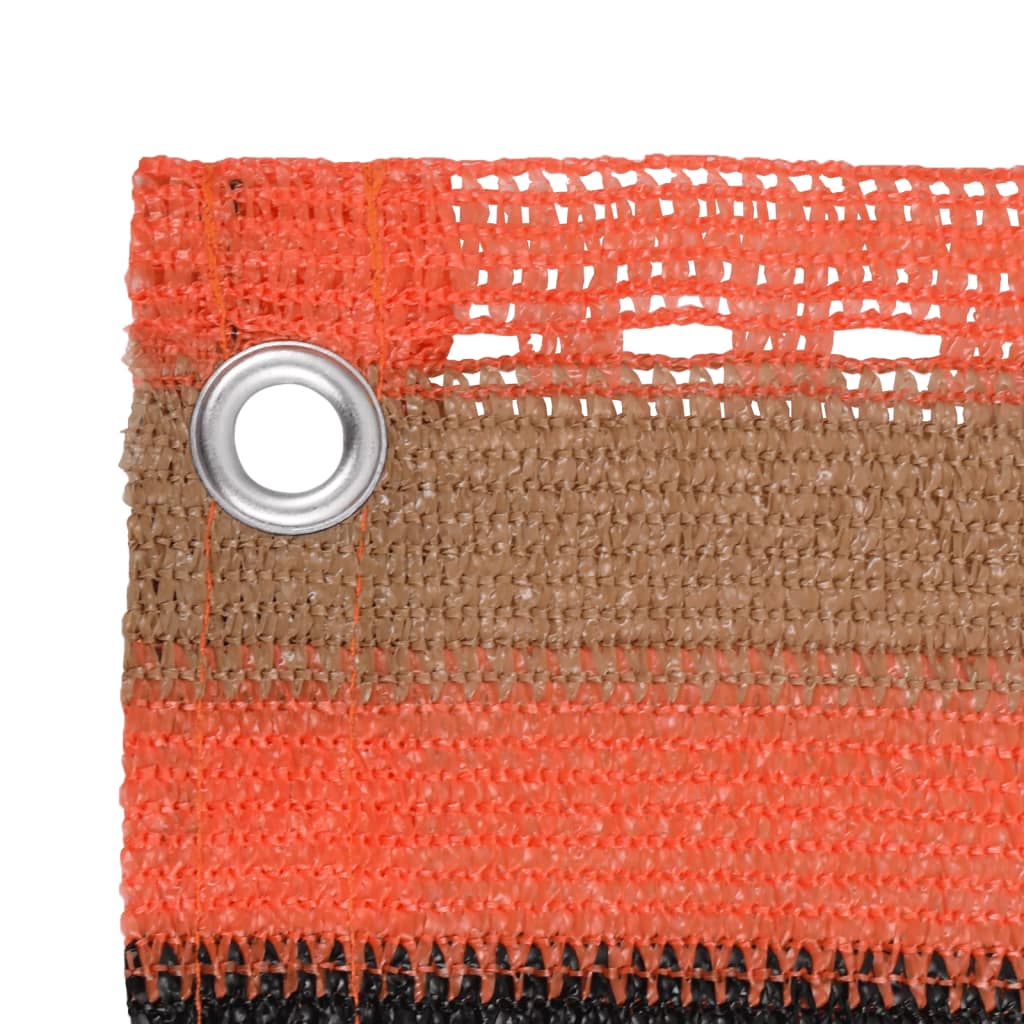 vidaXL Διαχωριστικό Βεράντας Πολύχρωμο 75 x 400 εκ. από HDPE