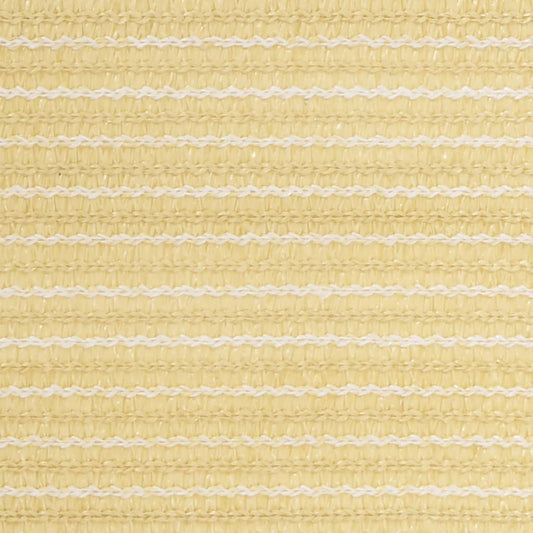 vidaXL Διαχωριστικό Βεράντας Μπεζ 75 x 600 εκ. από HDPE