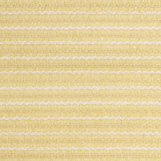 vidaXL Διαχωριστικό Βεράντας Μπεζ 120 x 400 εκ. από HDPE