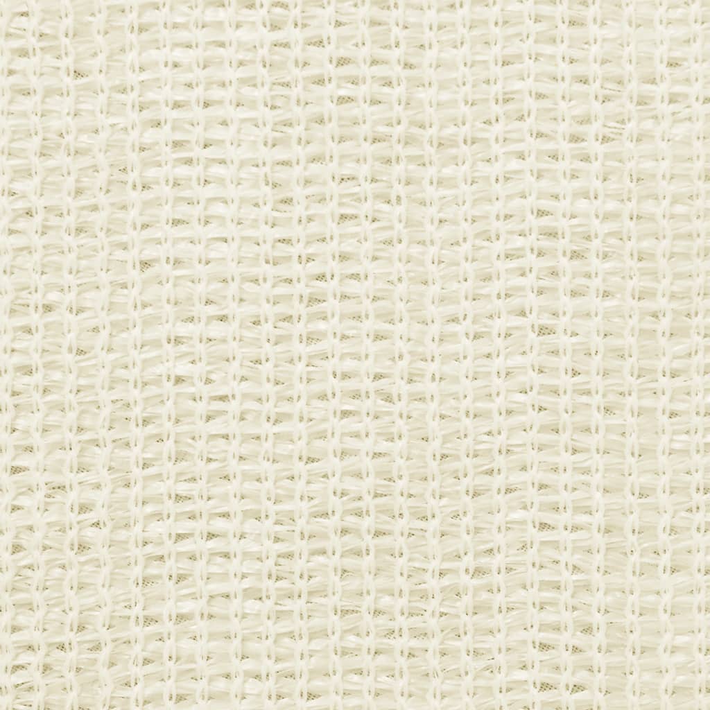 vidaXL Διαχωριστικό Βεράντας Κρεμ 120 x 300 εκ. από HDPE