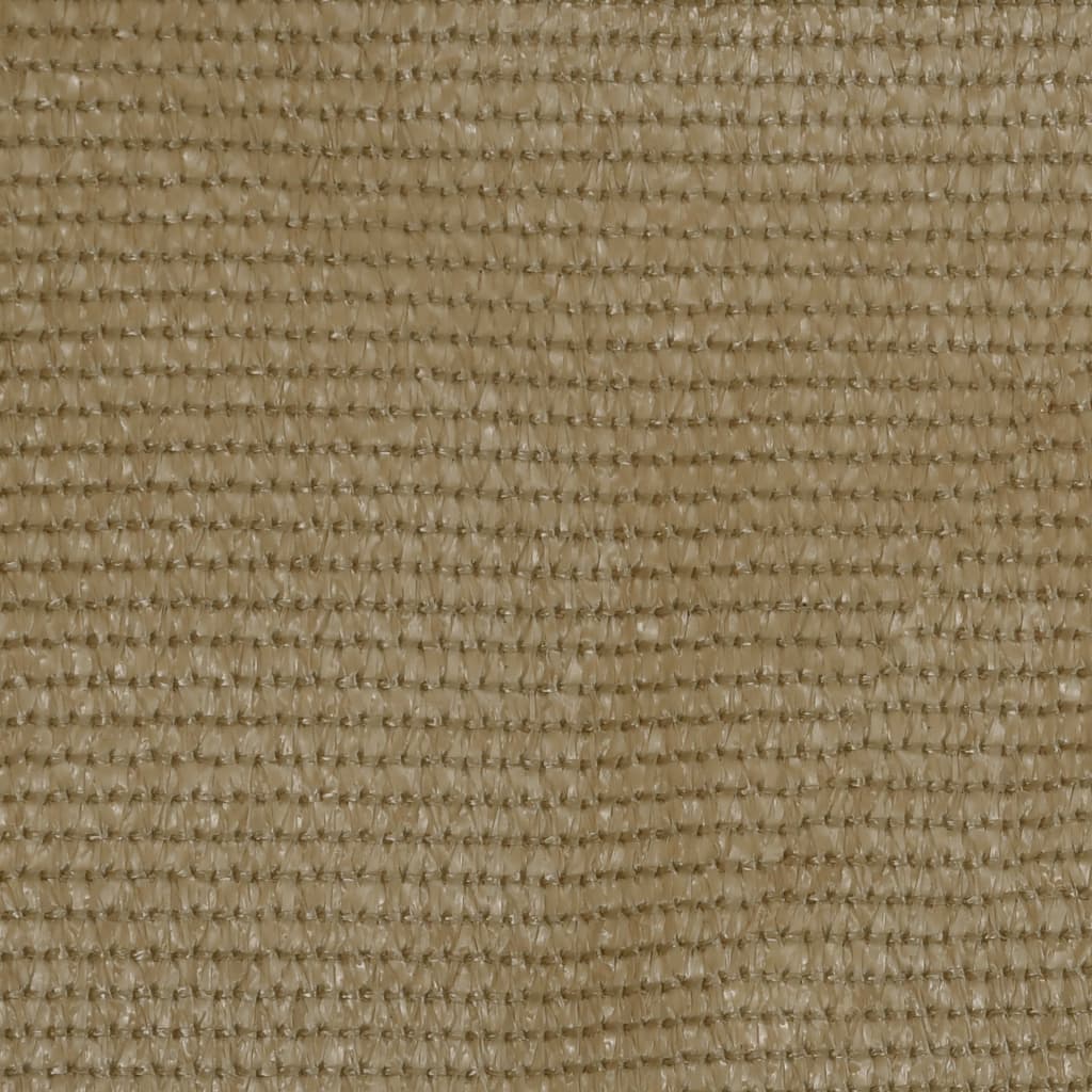 vidaXL Διαχωριστικό Βεράντας Taupe 75 x 600 εκ. από HDPE