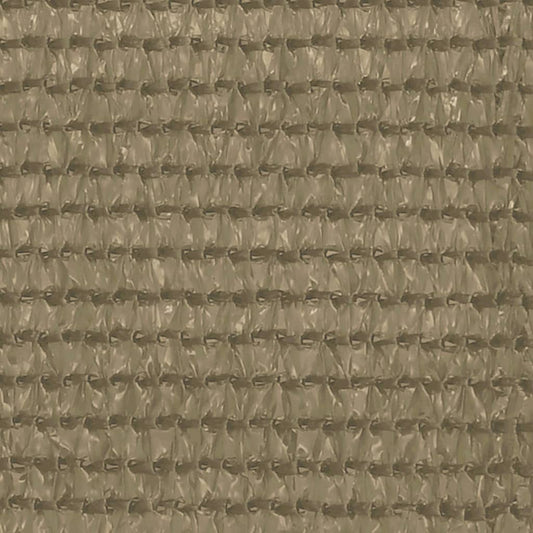 vidaXL Διαχωριστικό Βεράντας Taupe 120 x 500 εκ. από HDPE