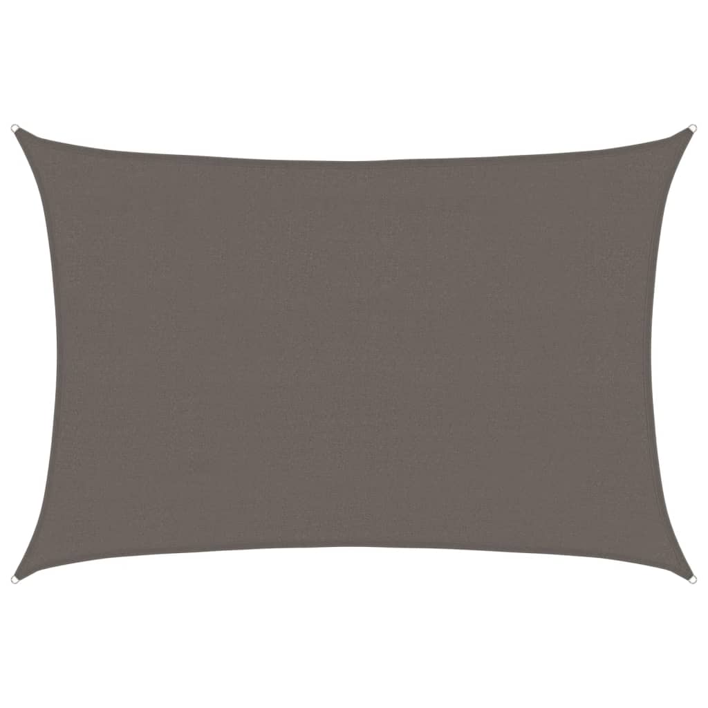 vidaXL Πανί Σκίασης Ανθρακί 4 x 5 μ. από HDPE 160 γρ./μ²