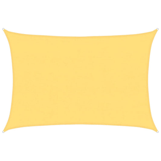 vidaXL Πανί Σκίασης Μπεζ 5 x 7 μ. από HDPE 160 γρ/μ²