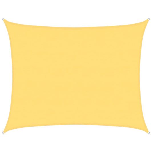 vidaXL Πανί Σκίασης Μπεζ 6 x 7 μ. από HDPE 160 γρ/μ²