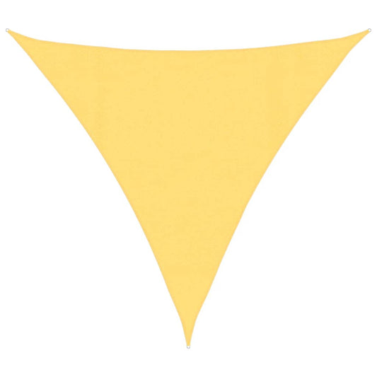 vidaXL Πανί Σκίασης Μπεζ 4 x 4 x 4 μ. από HDPE 160 γρ./μ²