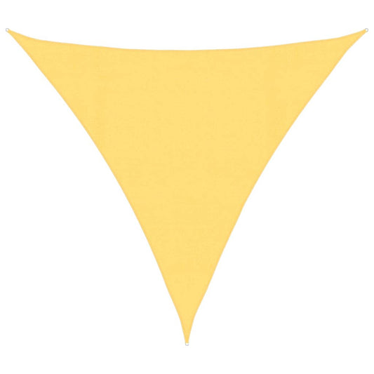 vidaXL Πανί Σκίασης Μπεζ 4,5 x 4,5 x 4,5 μ. από HDPE 160 γρ./μ²