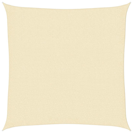 vidaXL Πανί Σκίασης Κρεμ 2,5 x 2,5 μ. από HDPE 160 γρ./μ²